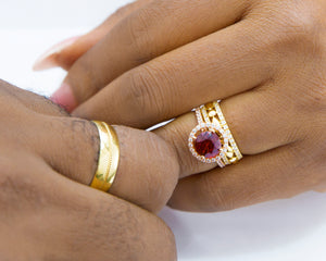 How can I be sure my wedding ring matches my engagement ring?