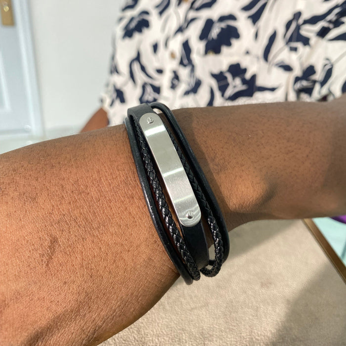 Freddie Leather Bracelet