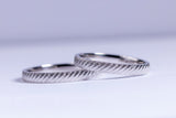 White Gold Wedding Band