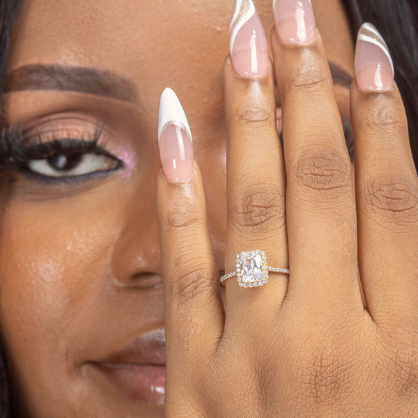 Gold Engagement Ring