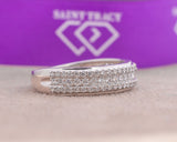 Beverly 18Karat White Gold Wedding Band