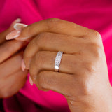 Darlene Sterling Silver Wedding Band/ Ghana