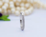 Drip Sterling Silver Wedding Band/ Ghana