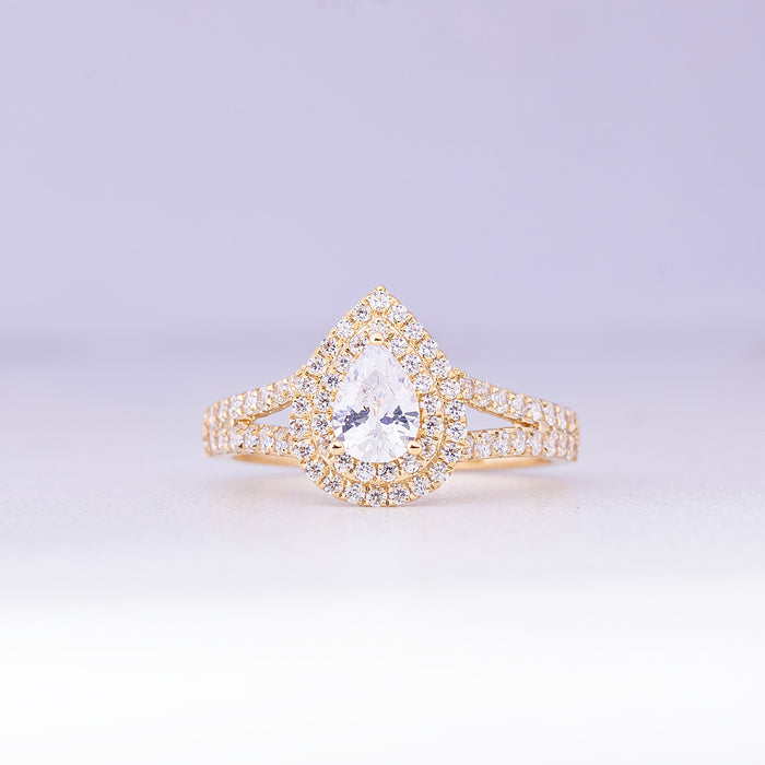 Gold Engagement Ring