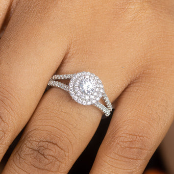 White Gold Engagement Ring