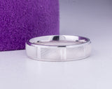 White Gold Wedding Band