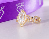 Gold Engagement Ring