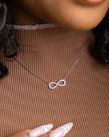 Zita 2.5mm 18Karat White Gold Diamond Necklace