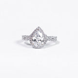 Silver Engagement Ring