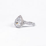 Silver Engagement Ring