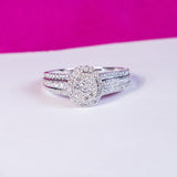 Londyn Oval 18Karat White Gold VS Diamond Engagement Ring