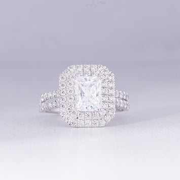 White Gold Engagement Ring