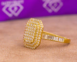Solana 18Karat Yellow Gold Diamond Engagement Ring