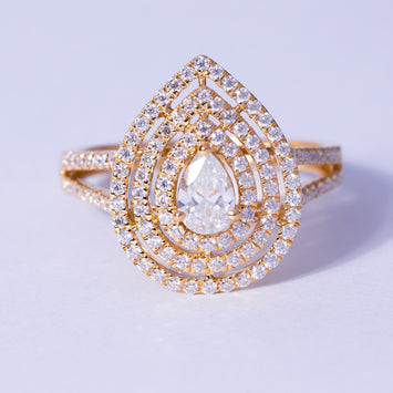 Moissanite Ring