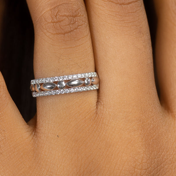 Silver Wedding Band