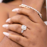 White Gold Engagement Ring