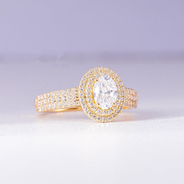 Gold Engagement Ring