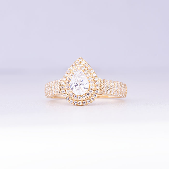 Gold Engagement Ring