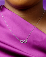 Zita 2.5mm 18Karat White Gold Diamond Necklace