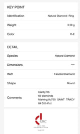 Chioma 18Karat White Gold VS Diamond Engagement Ring/ Ghana