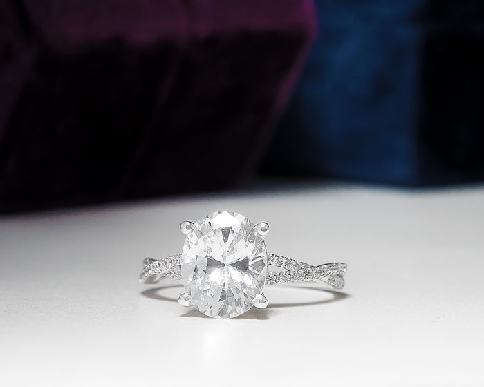 10Karat Gold Engagement Ring