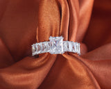 Alero Sterling Silver Engagement Ring