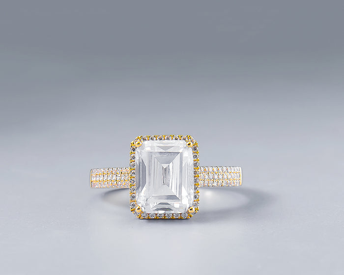 Gold Engagement Ring