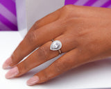 18Karat Gold Engagement Ring, Proposal Ring, Wedding Ring