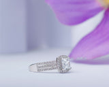 18Karat Gold Engagement Ring