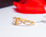 18Karat Gold Engagement Ring