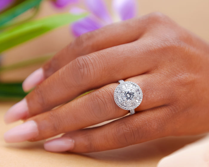 18Karat Gold Engagement Ring, Proposal Ring, Wedding Ring