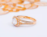 18Karat Gold Engagement Ring, Proposal Ring, Wedding Ring