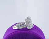 Karen 18Karat White Gold Diamond Engagement Ring