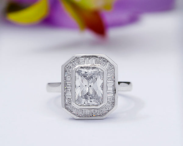 18kKarat Gold Engagement Ring, Proposal Ring, Wedding Ring