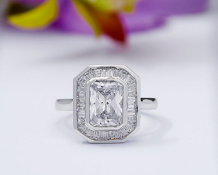 18kKarat Gold Engagement Ring, Proposal Ring, Wedding Ring