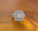 Moissanite Engagement Ring