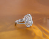 Moissanite Engagement Ring