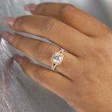 18Karat Gold Engagement Ring