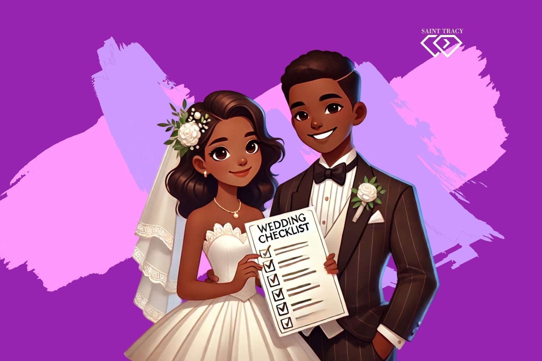 2025 Wedding Checklist in Nigeria| Download Saint Tracy's Checklist