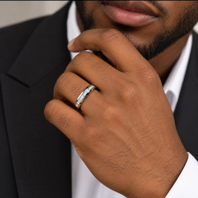 Samara Titanium Wedding Band
