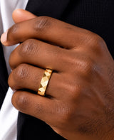 Calvin 18Karat Yellow Gold Wedding Band