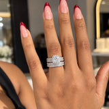Beverly Sterling Silver Bridal Set