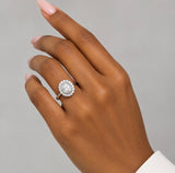 Nneka Sterling Silver Engagement Ring