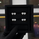 Livia Moissanite Sterling Silver Earring