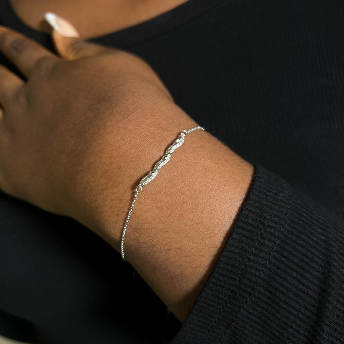 Vera Moissanite Sterling Silver Bracelet