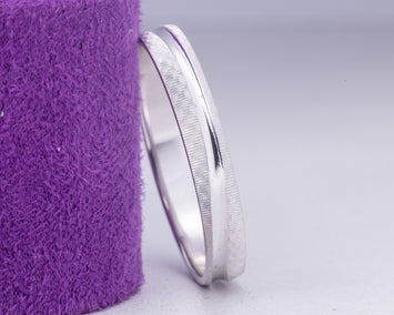 White Gold Wedding Band