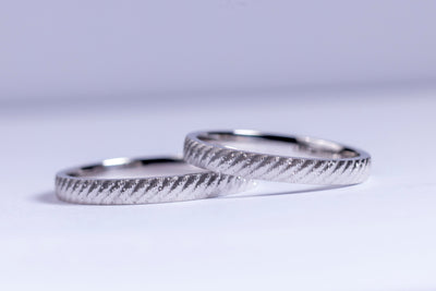 White Gold Wedding Band