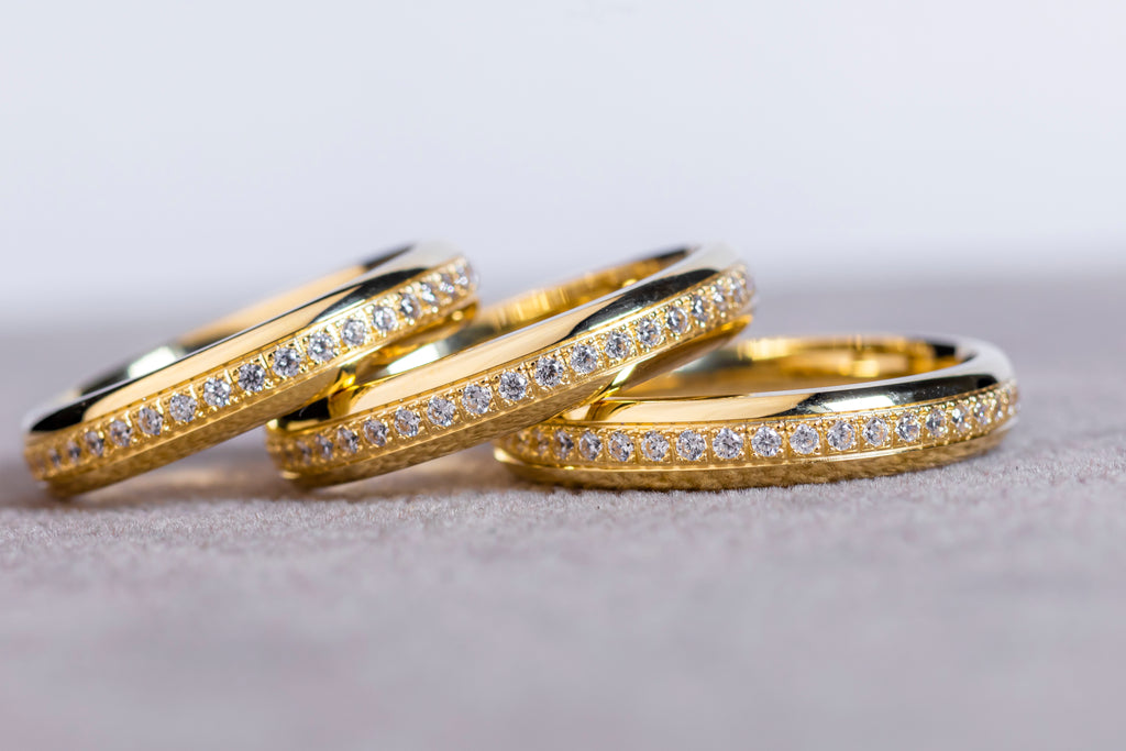 Blake 18Karat Yellow Gold Wedding Band/ Ghana – Saint Tracy