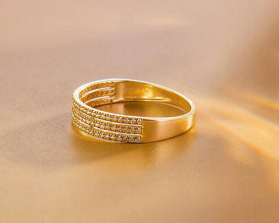 Yellow Gold Wedding Band