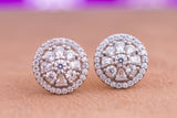 Eleora 10Karat White Gold Moissanite Earring